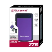 Transcend StoreJet H3P Purple 2TB
