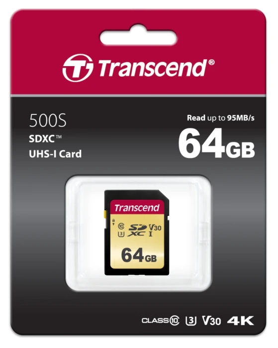 Transcend SDC500S SDXC 64GB