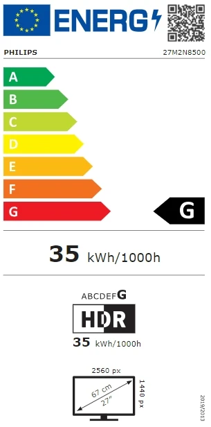 Philips 27M2N8500 27" QD-OLED 2K 360Hz