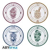 Комплект чинии ABYSTYLE HARRY POTTER PlatesHogwarts Houses, 4 броя