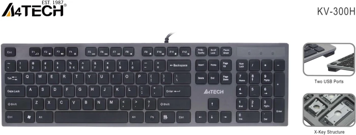 A4tech KV-300H - 2 х USB порт