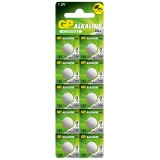 Бутонна алкална батерия GP189 LR-1130/ 10 бр./pack цена за 1 бр./ 1.55V GP