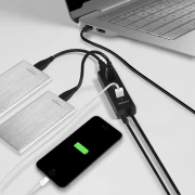 AXAGON HUE-S2BP USB3.0 CHARGING hub