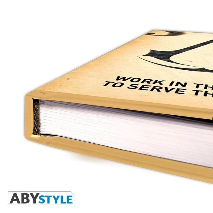 Тефтер ABYSTYLE ASSASSIN'S CREED Crest, A5, 180 страници