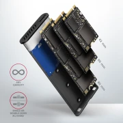 AXAGON EEM2-SB2 M.2 NVMe & SATA SSD