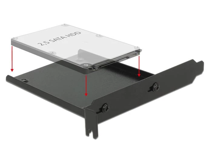 Брекет DeLock За монтиране на 2.5" SSD/диск в PCI слот