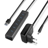 AXAGON HUE-SA7BP USB3.0 CHARGING hub
