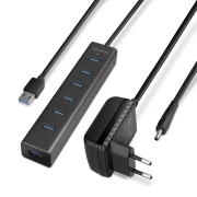 AXAGON HUE-SA7BP USB3.0 CHARGING hub