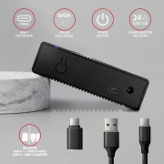 AXAGON EE35-GTR USB-C RIBBED 3.5"
