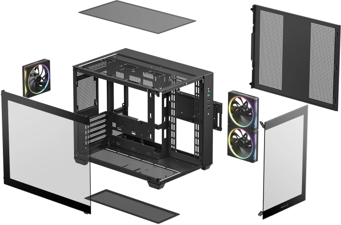 DeepCool CG330-3F - Black