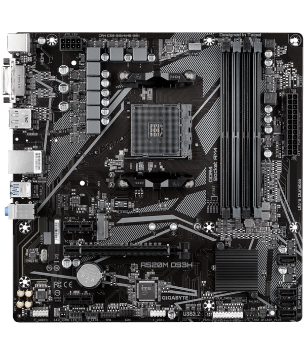 GIGABYTE A520M DS3H