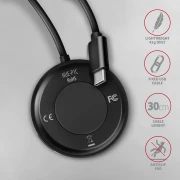 AXAGON HUE-P1C SuperSpeed USB-C ROUND hub