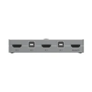 KVM превключвател Hama Connect2Switch, 4-портов, USB, HDMI, Вкл. кабели