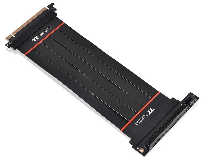 Thermaltake PCIе 4.0 x16 Black 90° 200mm