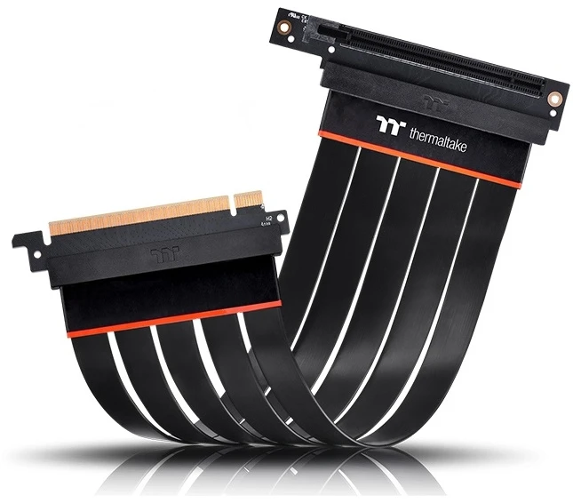 Thermaltake PCIе 4.0 x16 Black 90° 200mm