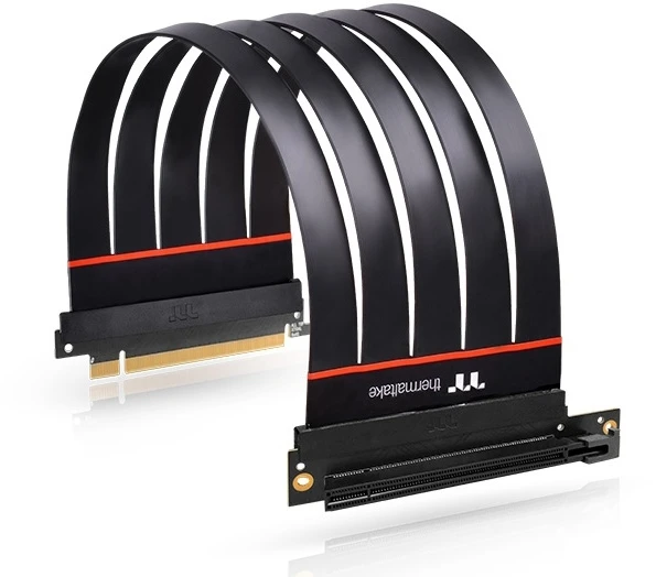 Thermaltake PCIе 4.0 x16 Black 90° 300mm