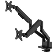 Neomounts by Newstar Next Slim Desk Mount, double display (topfix clamp & grommet)