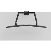 Neomounts by Newstar Next Slim Desk Mount, double display (topfix clamp & grommet)