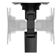 Neomounts by Newstar Next Slim Desk Mount, double display (topfix clamp & grommet)