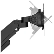 Neomounts by Newstar Next Slim Desk Mount, double display (topfix clamp & grommet)