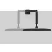Neomounts by Newstar Next Slim Desk Mount, single display (topfix clamp & grommet)