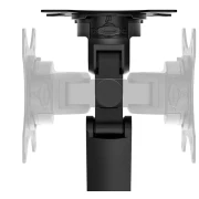 Neomounts by Newstar Next Slim Desk Mount, single display (topfix clamp & grommet)