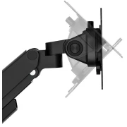 Neomounts by Newstar Next Slim Desk Mount, single display (topfix clamp & grommet)