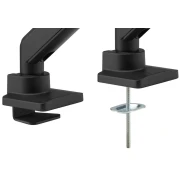 Neomounts by Newstar Next Core Desk Mount 1 Ultra Wide Curved screen (topfix clamp & grommet)