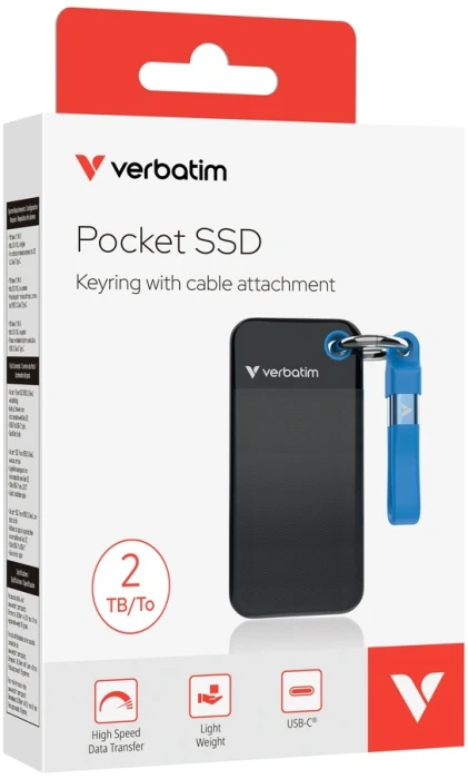 Verbatim Pocket SSD 2TB Blue