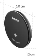 Hama Безжично Qi2 зарядно 15W