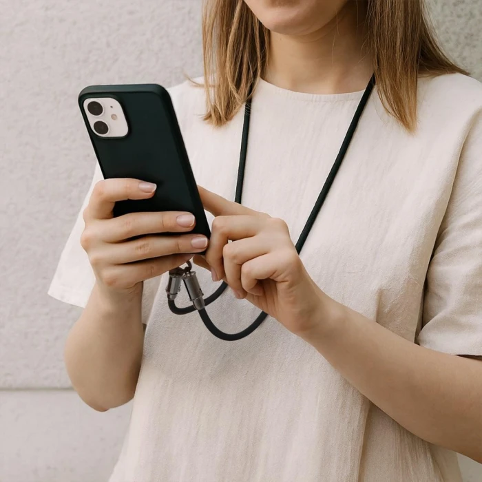 Hama USB-C с връзка за телефон - 1.2m