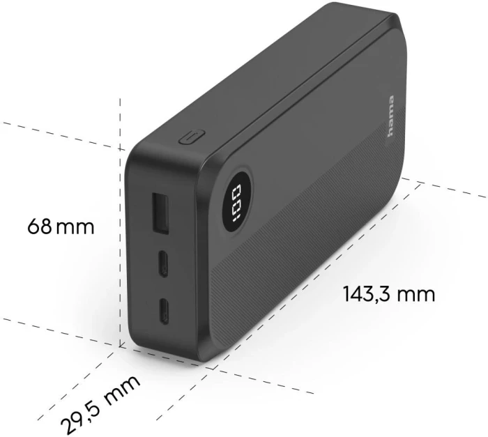 HAMA Външна батерия 20000 mAh
