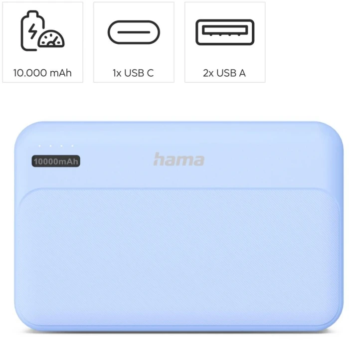 HAMA батерия Pocket 10 - 10000 mAh