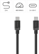 HAMA USB-C 60W - 2.0m
