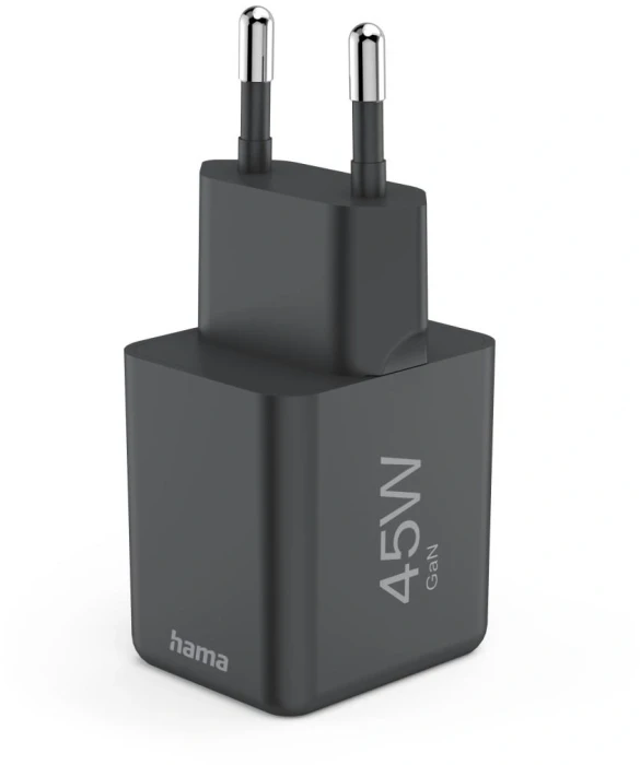HAMA Бързо мини зарядно GaN 45W