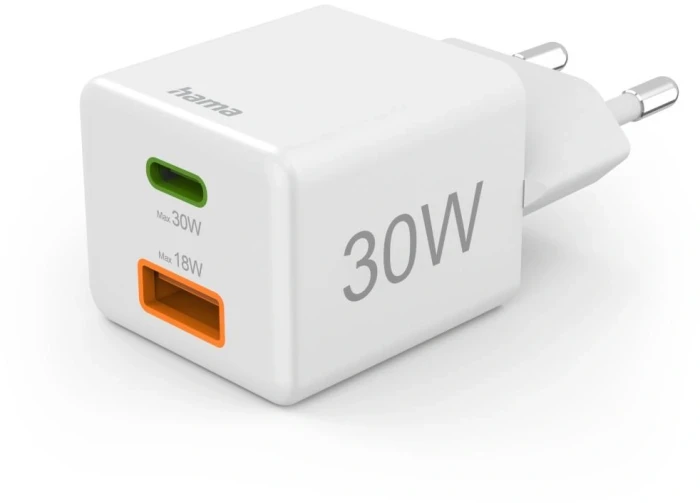 HAMA Бързо мини Gan зарядно 30 W