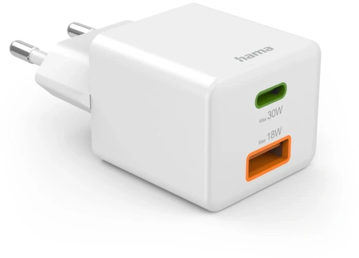 HAMA Бързо мини Gan зарядно 30 W