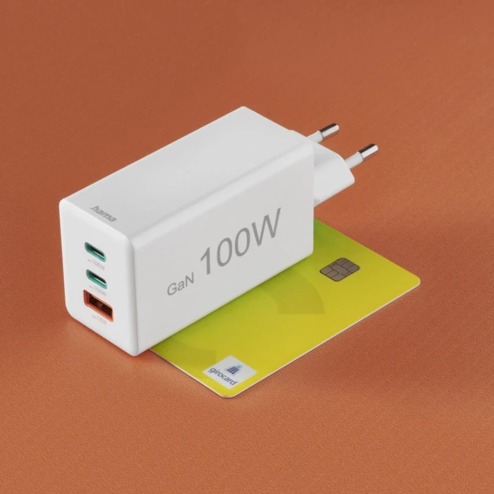 HAMA 201997 Бързо зарядно 100W GaN