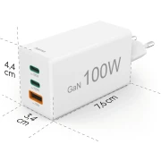 HAMA 201997 Бързо зарядно 100W GaN