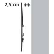 Стенна стойка за TV HAMA 90" 60кг
