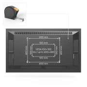 Стенна стойка за TV HAMA 84" 50кг