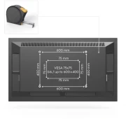 Стойка за TV Fullmotion до 75" 40 кг