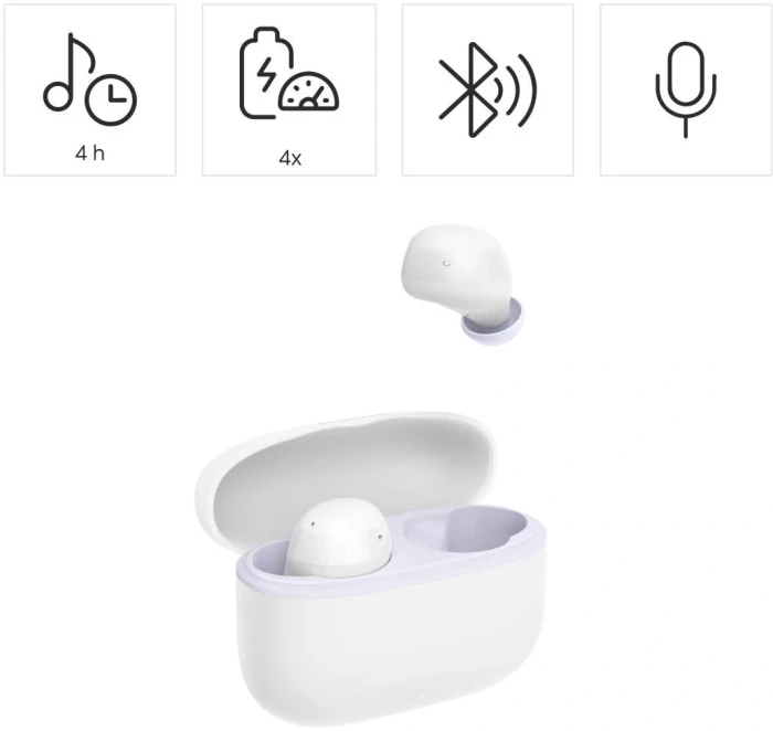 HAMA Freedom Buddy II Bluetooth White