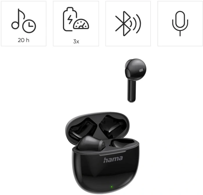 Hama Action One Bluetooth Black