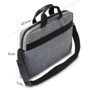 Чанта за лаптоп Hama Genua 15.6" сива