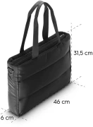 HAMA Чанта Quilt - Black 16.2"