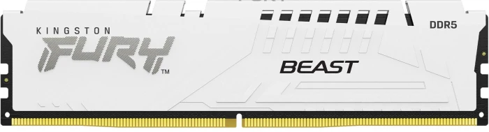 32GB (2x16) DDR5-6000 CL30 Kingston FURY Beast White