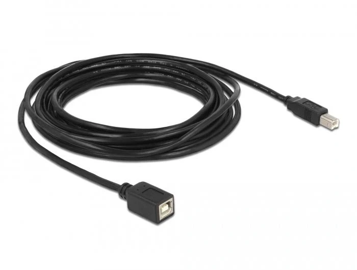 Delock USB-B мъжко > женско 5m