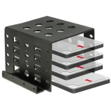 DeLock монтиране на 4x 2.5" SSD в 3.5" bay