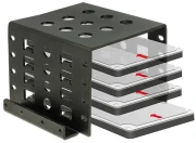 DeLock монтиране на 4x 2.5" SSD в 3.5" bay